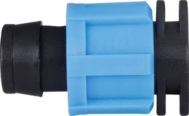 PE Pipa Drip Tape Fittings Konektor Garis Tetes Sertifikasi ISO9000