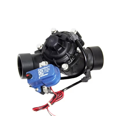 2'' BSP/NPT 0,35-10bar Irigasi Motor Solenoid Valve 12-40v DC Penguncian Pulsa