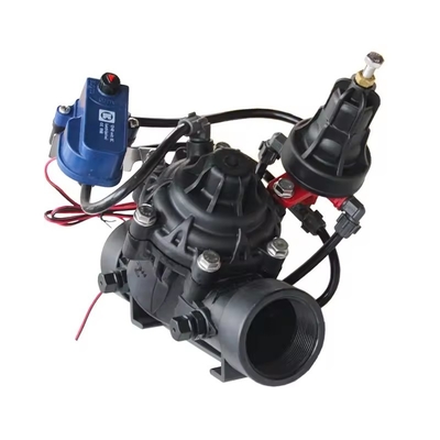 2'' Solenoid Valve Penurun Tekanan untuk Nylon Ukuran 136X242X220cm Aliran ≤50.0m3/h
