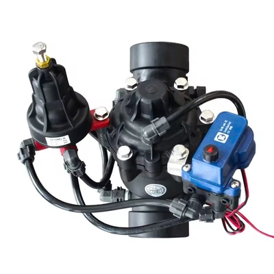 2'' Solenoid Valve Penurun Tekanan untuk Nylon Ukuran 136X242X220cm Aliran ≤50.0m3/h