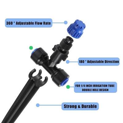 Sistem Air 360 derajat yang disesuaikan untuk tabung 1/4 inci Quick Connect