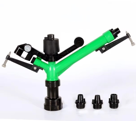 1 1/2' Plastik RainGun Sprinkler Sistem irigasi Tambang Batubara 5,1-24,8m3/h