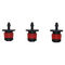 Merah 0,1-0,2Mpa Micro Semprot Sprinkler / 1/4 &amp;#39;&amp;#39; Microjet Sprinkler Untuk Irigasi